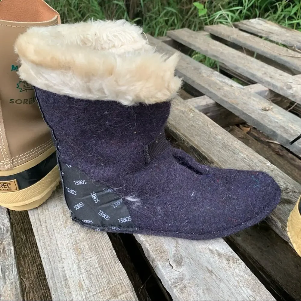 Sorel Kaufman Manitou winter pac snow boots Womens 7